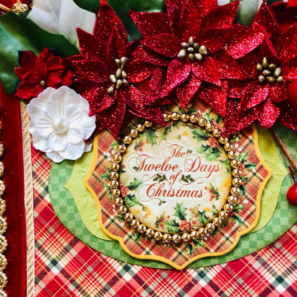 ♥️ CHRISTMAS 12-Days Booklet Handmade.